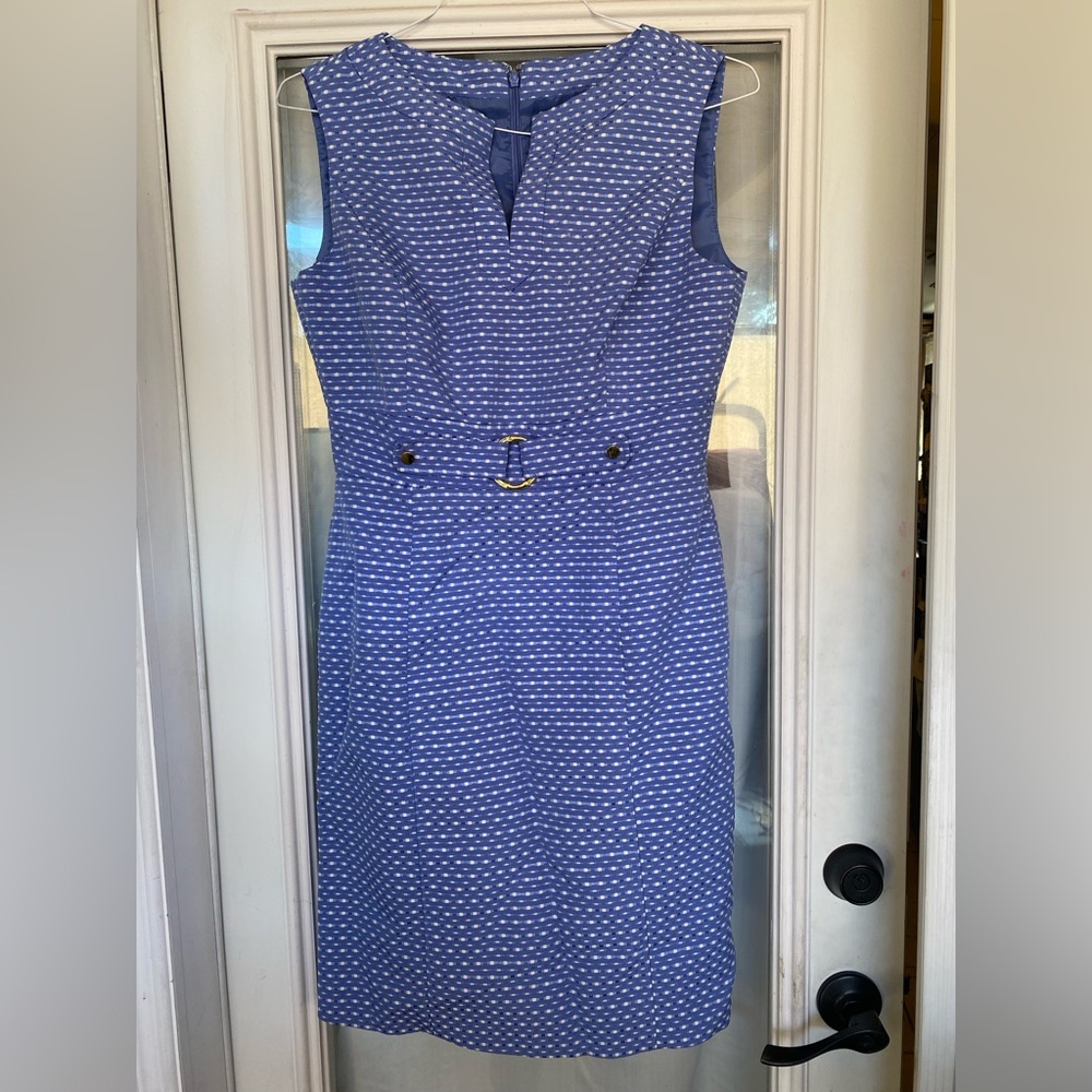 Blue Sleeveless Dress